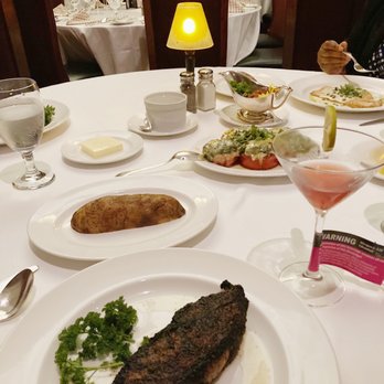 Grill 225 - 16 oz. Prime New York Strip and Baked Potato - Steakhouses Near Me - Charleston, South Carolina