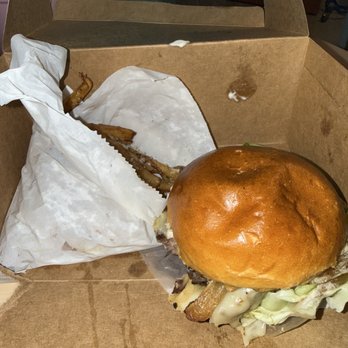Burgerology Stony Brook - PORTOBELLO-TRUFFLE BURGER - Burgers Near Me - Stony Brook, New York Burgerology Stony Brook - PORTOBELLO-TRUFFLE BURGER - Burgers Near Me - Stony Brook, New York