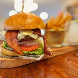 Roses Restaurant - Our Signature Burger