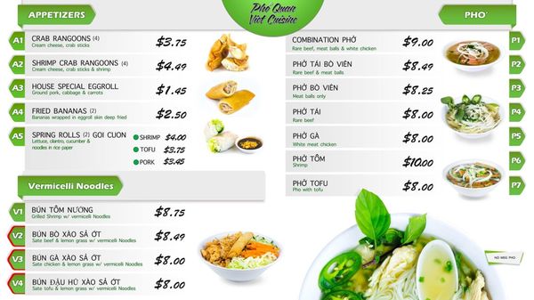 Menu photo 7 Pho Quan Viet Cuisine Columbia, MO