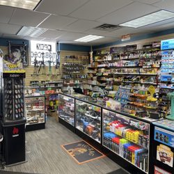 Back Door Smoke Shop - Inside shop