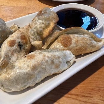 dan modern chinese - Veggie dumplings should be renamed to spinach dumplings - Chinese Near Me - Los Angeles, California