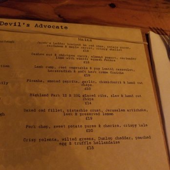 The Devil's Advocate - Wine Bars Near Me - Edinburgh, EDH The Devil's Advocate - Wine Bars Near Me - Edinburgh, EDH