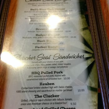 Cleveland Pub & Grill - On line menu is out dated so here are some correct prices. - New American Near Me - New Berlin, Wisconsin
