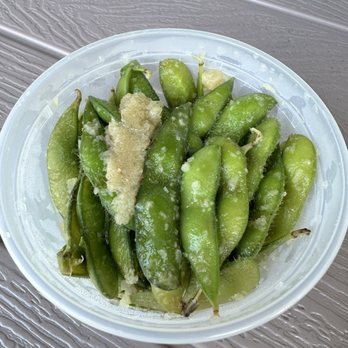 Ono Seafood Hawaii - Garlic soybeans - Poke Near Me - Honolulu, Hawaii Ono Seafood Hawaii - Garlic soybeans - Poke Near Me - Honolulu, Hawaii