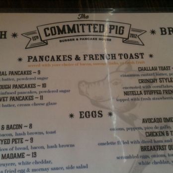 The Committed Pig - American Near Me - Summit, New Jersey
