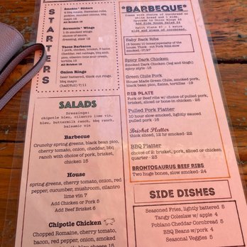 Bobby D's BBQ - Menu - Barbeque Near Me - Jerome, Arizona