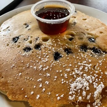 The Crowned Egg - Blueberry Pancakes - Breakfast & Brunch Near Me - Chandler, Arizona