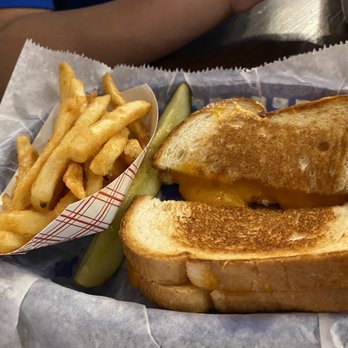 Mars Cheese Castle - Grilled cheese with fries - Bakeries Near Me - Kenosha, Wisconsin