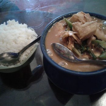 Tina's Garden Cafe - Red curry chicken - Thai Near Me - Hilo, Hawaii Tina's Garden Cafe - Red curry chicken - Thai Near Me - Hilo, Hawaii