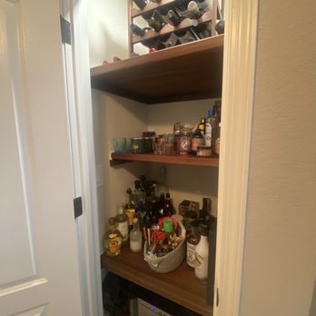 Delta Electric - Custom wine closet; can light, switch, electrical for wine fridge installation! - Electricians Near Me Delta Electric - Custom wine closet; can light, switch, electrical for wine fridge installation! - Electricians Near Me