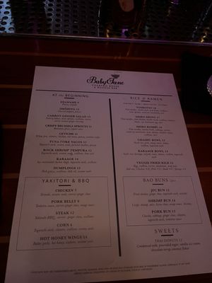 Menu photo 3 Baby Jane Miami, FL Menu photo 3 Baby Jane Miami, FL