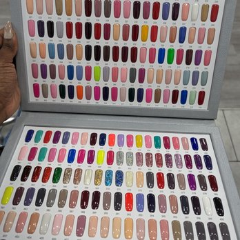 Bijoux Nail Bar - Gel color book. - Nail Salons Near Me - Atlanta, Georgia