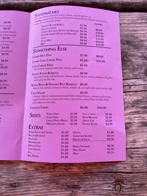 Menu photo 5 Bear Valley Market Grill Tehachapi, CA