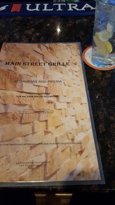 Menu photo 4 Main Street Grille Broad Brook, CT