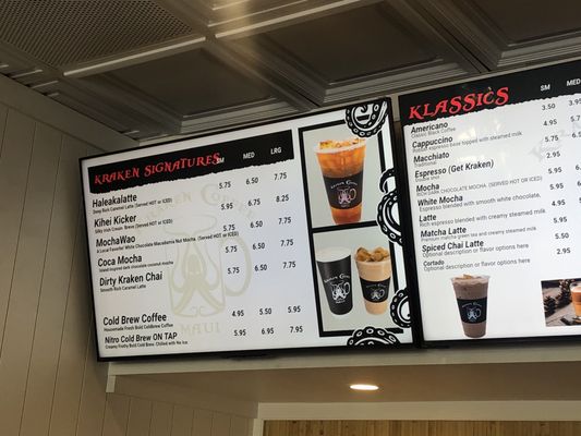 Menu photo 4 Kraken Coffee Kihei, HI