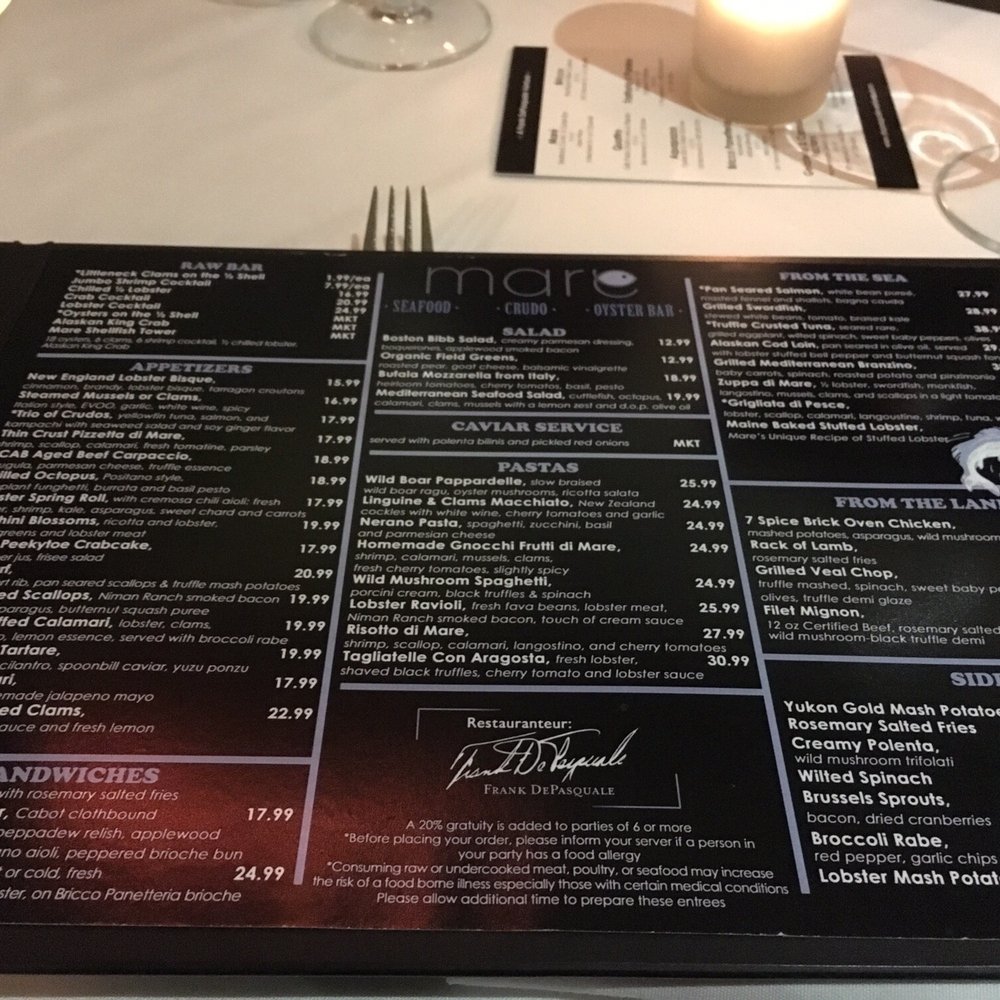 Mare - Seafood Near Me - Boston, Massachusetts Mare - Seafood Near Me - Boston, Massachusetts