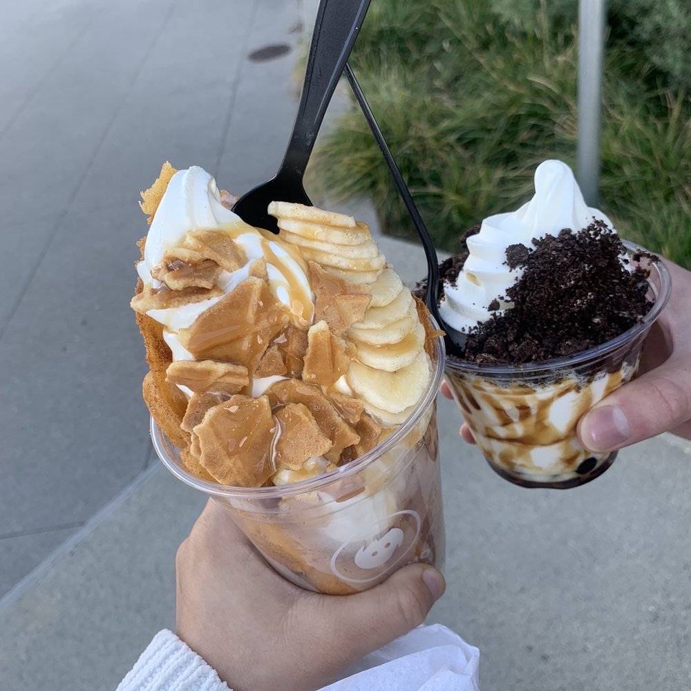 Iceskimo - Snickerdoodle bubble cone and tiger Sundae - Desserts Near Me - Chula Vista, California Iceskimo - Snickerdoodle bubble cone and tiger Sundae - Desserts Near Me - Chula Vista, California
