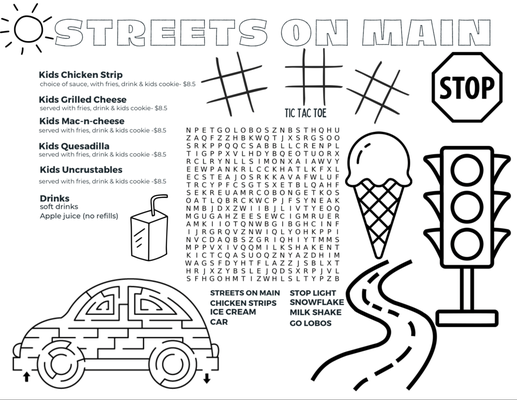 Menu photo 1 Streets On Main Snowflake, AZ