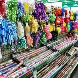Dollar Tree - Bows and Wrapping Paper