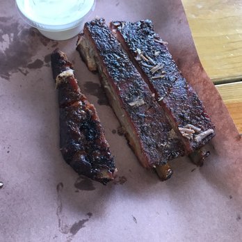 Bam Bam's Bbq - Perfectly smoked ribs. The smoke ring was amazing. - Barbeque Near Me - Orem, Utah