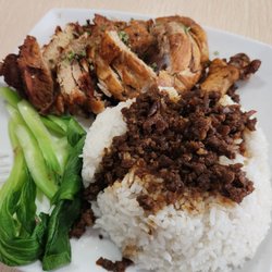 Nanbei Gourmet - Crispy chicken rice plate