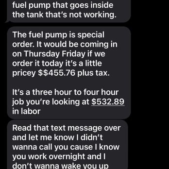 Ej’s Auto Repair Shop - I may be an idiot but they could've given me a total amount of the price, not break it down and let me figure it out. - Auto Repair Near Me - Jacksonville, Florida Ej’s Auto Repair Shop - I may be an idiot but they could've given me a total amount of the price, not break it down and let me figure it out. - Auto Repair Near Me - Jacksonville, Florida