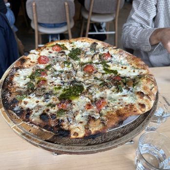 Gufo - Mushroom, blistered tomato, pesto pizza - Pizza Near Me - Cambridge, Massachusetts