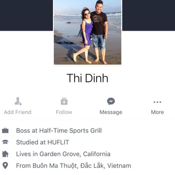 Half Time Restaurant - The previous review belongs to the co owner of the restaurant. - Sports Bars Near Me - Garden Grove, California