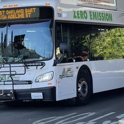 AC Transit - This lady needs to go back to the dmv.. she dropped all our cones on Adeline st every time she passed by