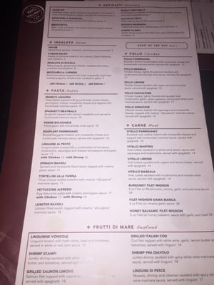 Menu photo 1 Spazio Ristorante Oklahoma City, OK Menu photo 1 Spazio Ristorante Oklahoma City, OK