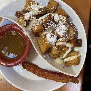 Ruby Sunshine Homewood - Brioche praline French toast bites. - Breakfast & Brunch Near Me - Birmingham, Alabama Ruby Sunshine Homewood - Brioche praline French toast bites. - Breakfast & Brunch Near Me - Birmingham, Alabama