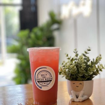 Break Room Nutrition - Pomegranate Cosmo - Energy Tea Refresher - Juice Bars & Smoothies Near Me - Riverside, California Break Room Nutrition - Pomegranate Cosmo - Energy Tea Refresher - Juice Bars & Smoothies Near Me - Riverside, California