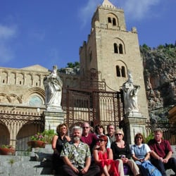 Far Horizons Archaeological and Cultural Trips - Group in Cefalu, Sicily