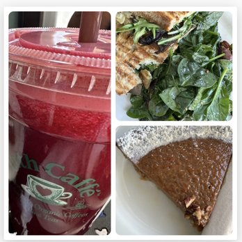 Urth Caffé-Pasadena - Vegan Panini Portabella, Victory Vegan Pumpkin Pie slice, and Urth Energizer - Cafes Near Me - Pasadena, California Urth Caffé-Pasadena - Vegan Panini Portabella, Victory Vegan Pumpkin Pie slice, and Urth Energizer - Cafes Near Me - Pasadena, California