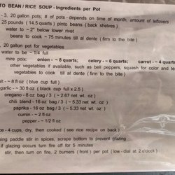 Photo of Martin de Porres House of Hospitality - San Francisco, CA, US. Pinto beans soup recipe