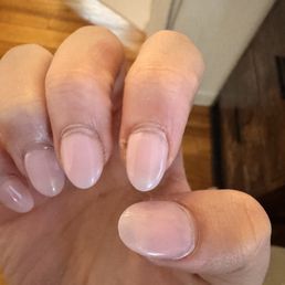 1 week grow out, acrylic flooded nail beds 1 week grow out, acrylic flooded nail beds