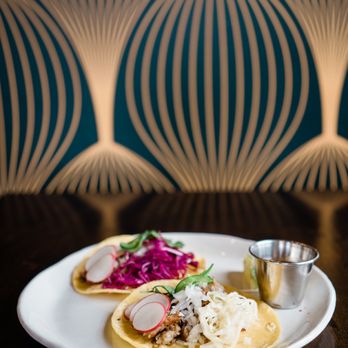 Pullman Standard - two tacos on a plate - Cocktail Bars Near Me - Nashville, Tennessee Pullman Standard - two tacos on a plate - Cocktail Bars Near Me - Nashville, Tennessee