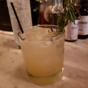 Prohibition - This drink with the rosemary- 4 thumbs up - Cocktail Bars Near Me - Charleston, South Carolina Prohibition - This drink with the rosemary- 4 thumbs up - Cocktail Bars Near Me - Charleston, South Carolina