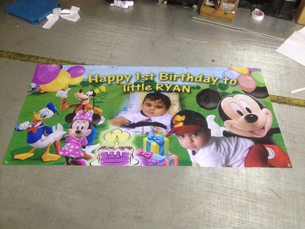 Banner Printing For Birthday Banner Yelp