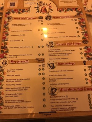 Menu photo 3 Rosi La Loca Madrid, M Menu photo 3 Rosi La Loca Madrid, M