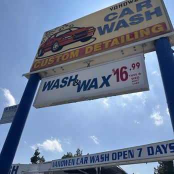 Vanowen Car Wash & Detailing - Wash & Wax wow really? $16??? Why did I get a $55 dollar bill? - Car Wash Near Me - Reseda, California Vanowen Car Wash & Detailing - Wash & Wax wow really? $16??? Why did I get a $55 dollar bill? - Car Wash Near Me - Reseda, California