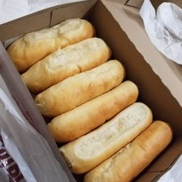 Kolaches! The cashier was nice enough to write on the box which had cheese and which didn't so we could easily distinguish them a apart