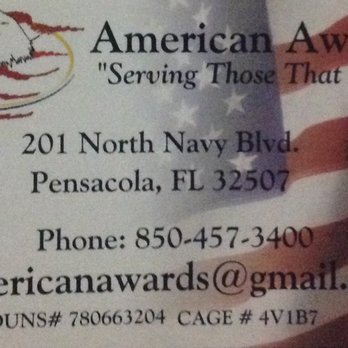 American Awards - Business card - Screen Printing Near Me - Pensacola, Florida American Awards - Business card - Screen Printing Near Me - Pensacola, Florida