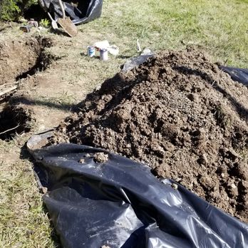 Holman Plumbing - The holes dug to try to find the leak - Plumbing Near Me - Santa Rosa, California Holman Plumbing - The holes dug to try to find the leak - Plumbing Near Me - Santa Rosa, California