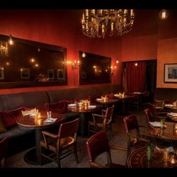 Took this picture before everyone arrived! Such a great place for date night!!