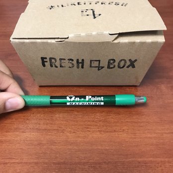 Fresh Box - Small sized meal to go. Helping show the size of the box. - Poke Near Me - Concord, California Fresh Box - Small sized meal to go. Helping show the size of the box. - Poke Near Me - Concord, California
