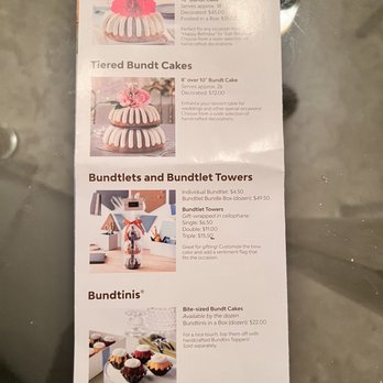 Nothing Bundt Cakes - Menu - Bakeries Near Me - Westminster, California Nothing Bundt Cakes - Menu - Bakeries Near Me - Westminster, California