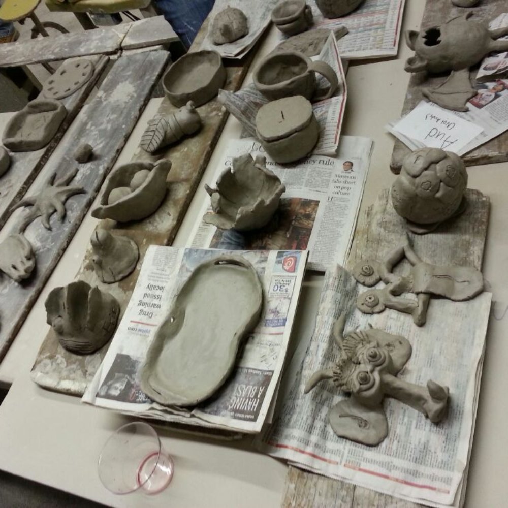 Wheel Art Pottery Studios - Everyones artworks! - Art Classes Near Me - Peoria, Illinois