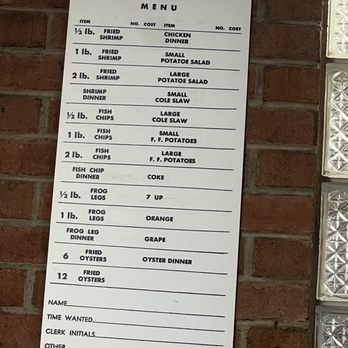 Lawrence's Fish & Shrimp - Menu - Seafood Near Me - Chicago, Illinois